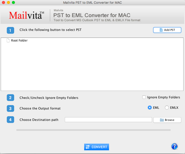 ToolsCrunch Mac PST to EML Converter